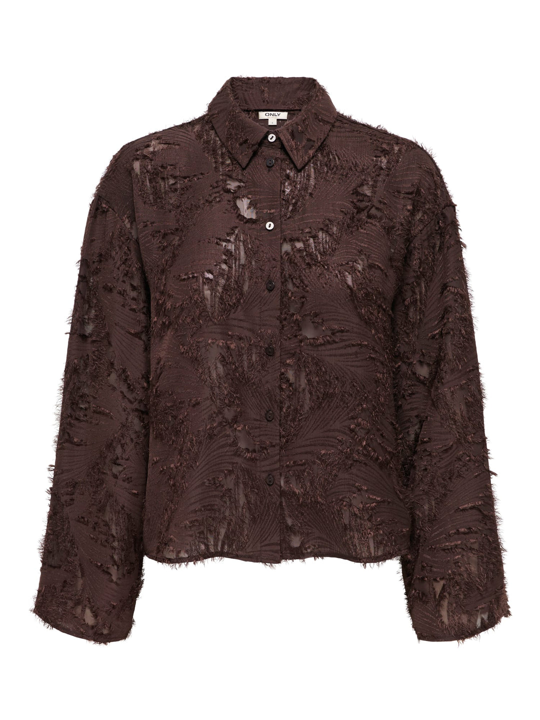 Only 15383679 Movida blouse l/m bruin – dames