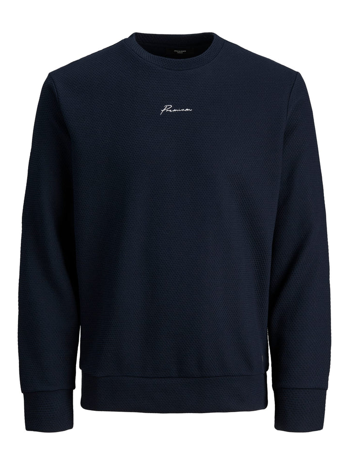 Jack &amp; Jones 12177126 BLAFRANCO sweater heren navy