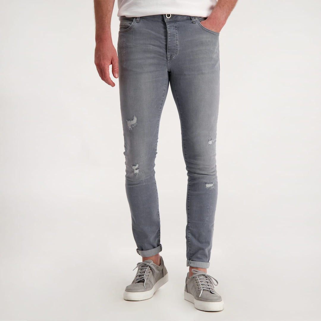 Cars jeans Aron super skinny fit – heren - Grey Denim - L32