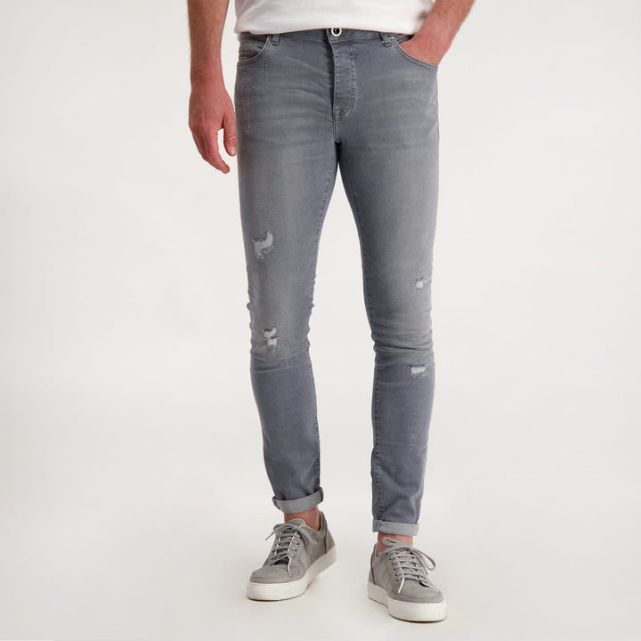 Cars jeans Aron super skinny fit – heren - Grey Denim - L32