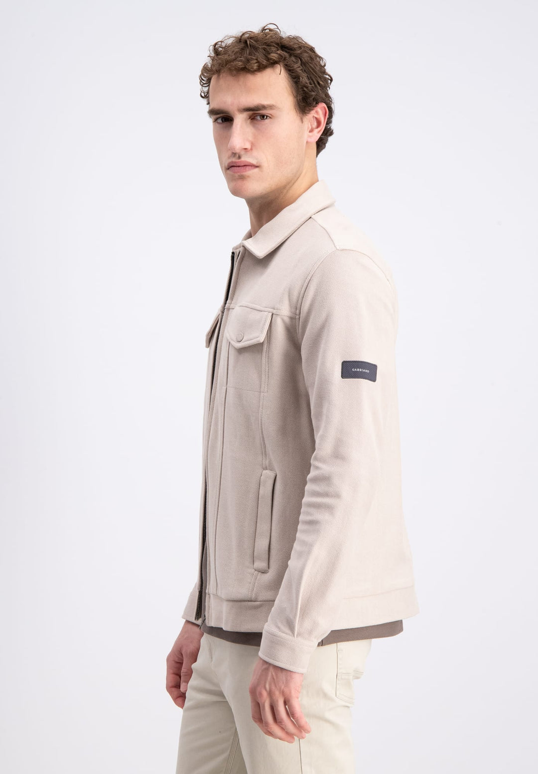 Gabbiano men vest sweat ecru – Marli 4265407