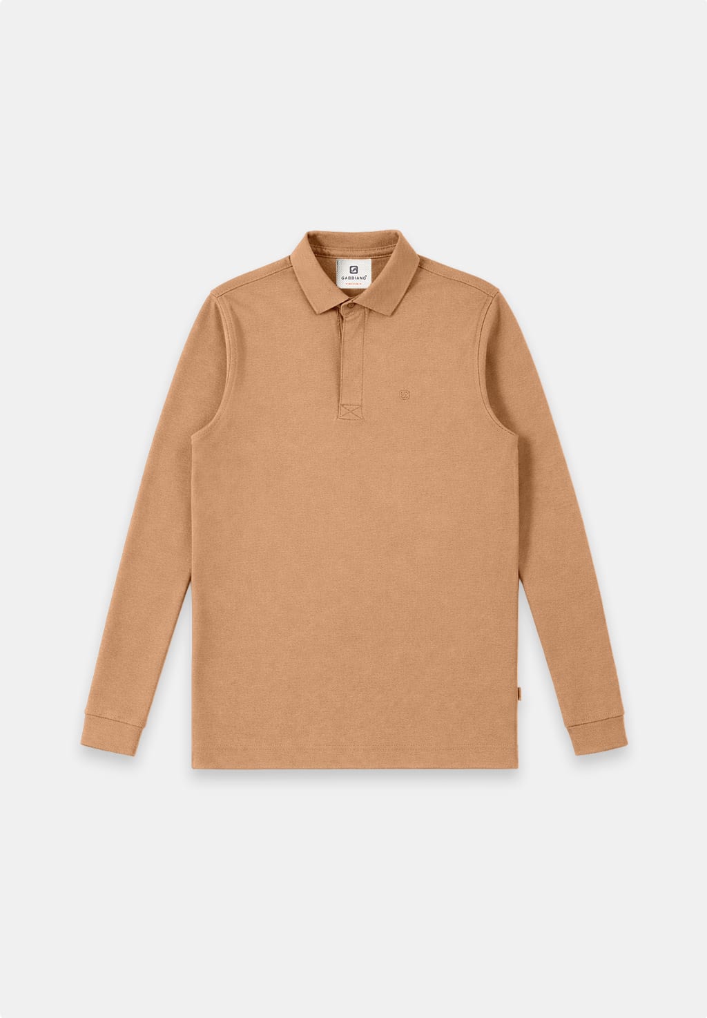 Gabbiano men 236220 LUCA polo l/m camel – heren
