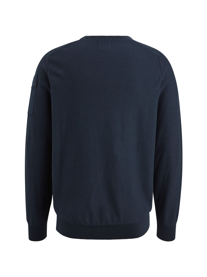 PME-Legend PKW0000332 trui heren blauw dessin - Navy