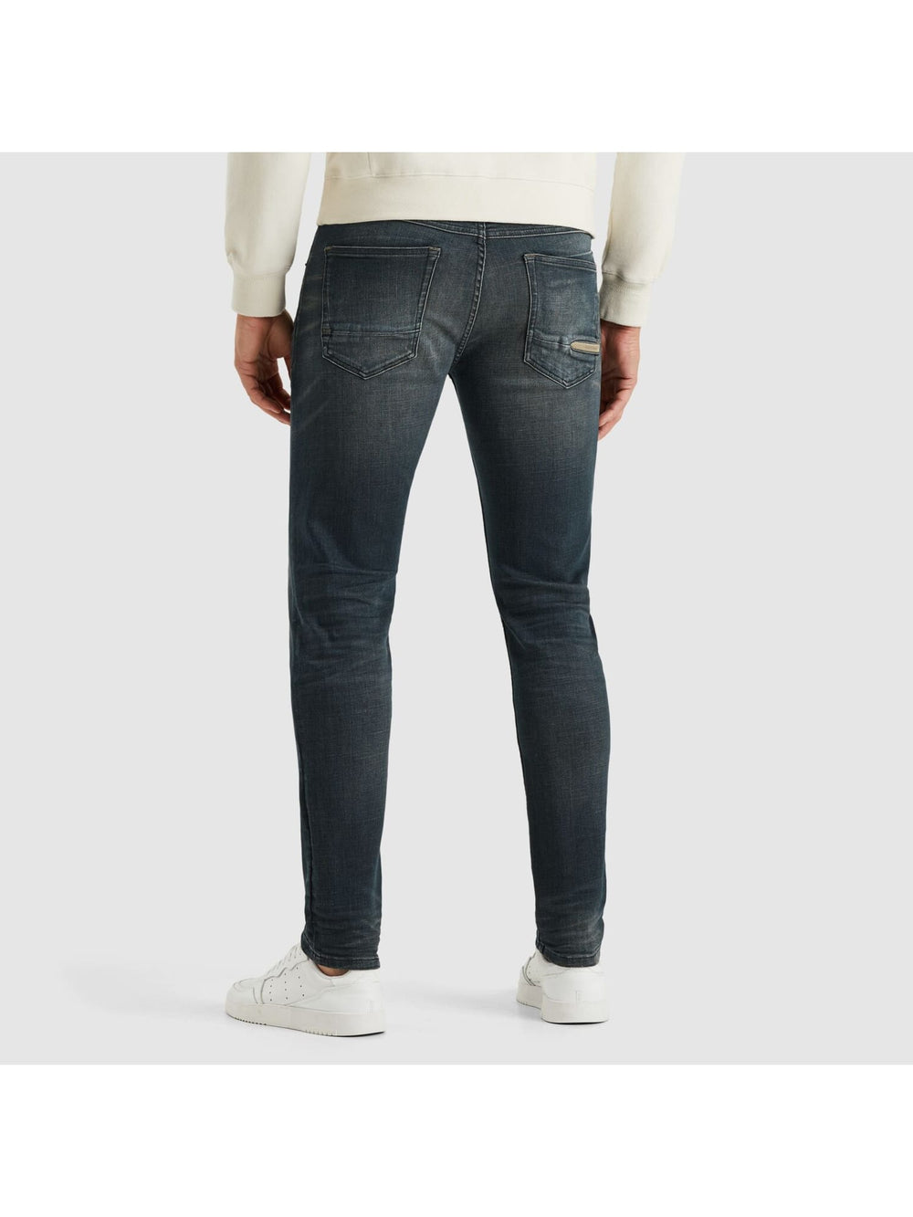 Cast Iron CTR240-SUD tapered fit jeans – heren - Blue Denim - L32