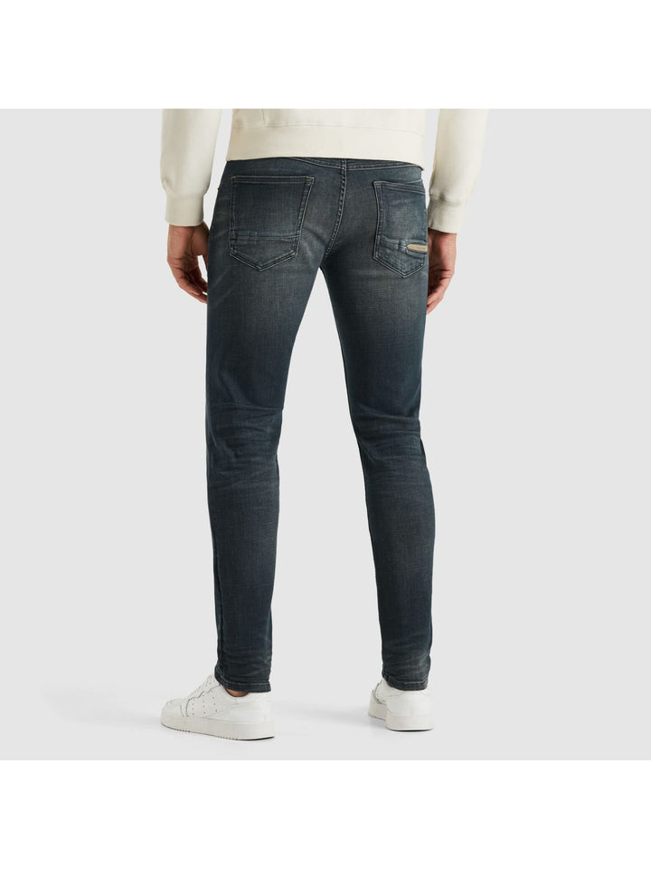 Cast Iron CTR240-SUD tapered fit jeans – heren - Blue Denim - L32