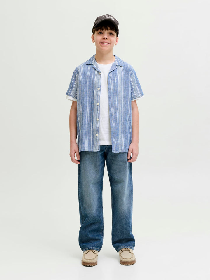 Jack & Jones Kids T-shirt Montauk – jongens - Off-white
