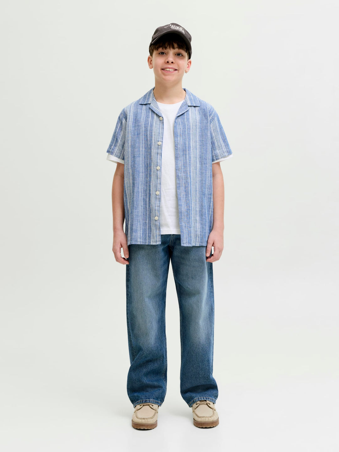 jack & jones kids 12293135 Montauk T-shirt off-white