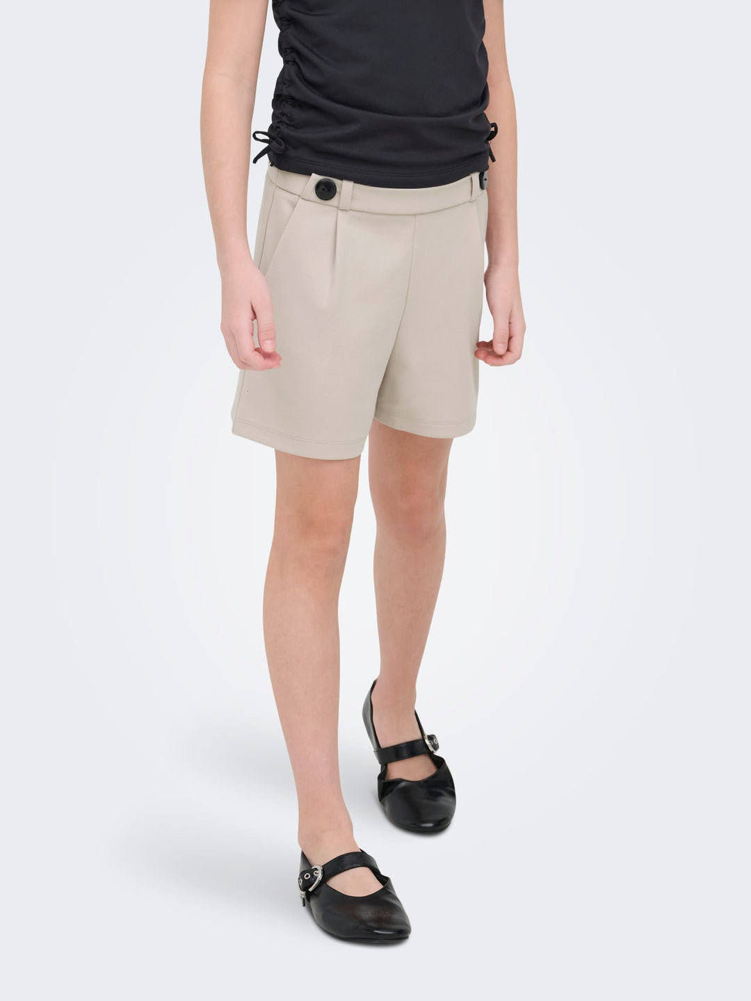 Kids Only Geggo shorts beige – meisjes