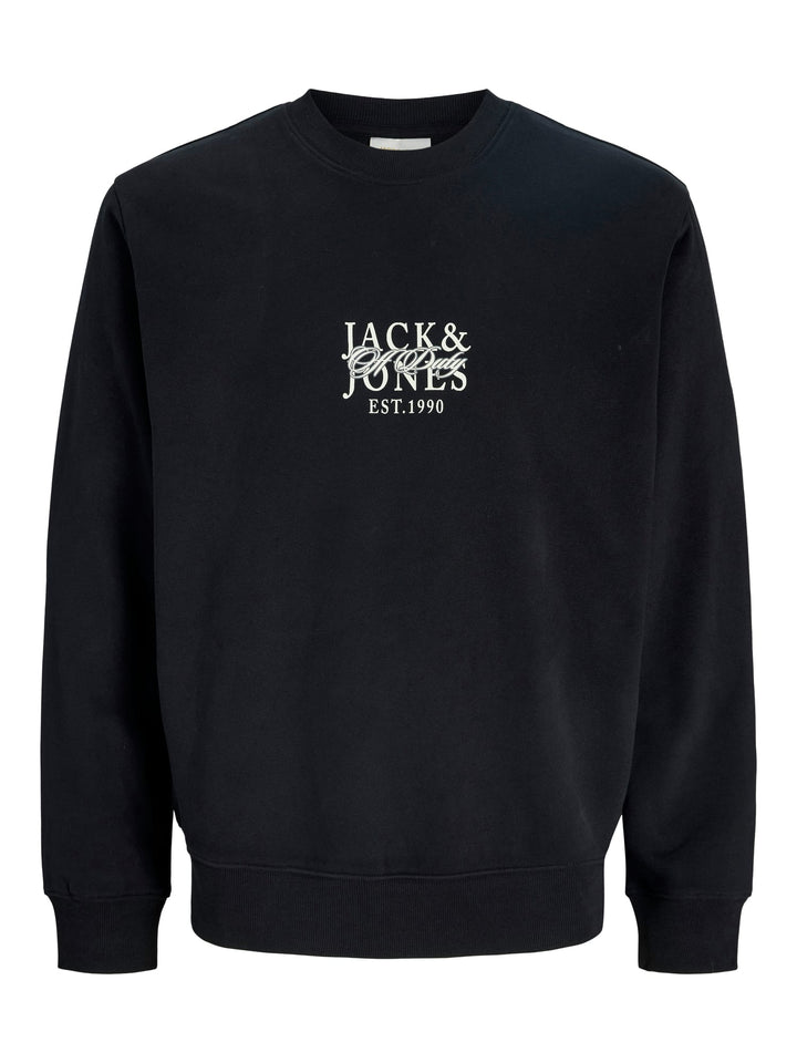 Jack & Jones Bleecker sweater zwart - heren