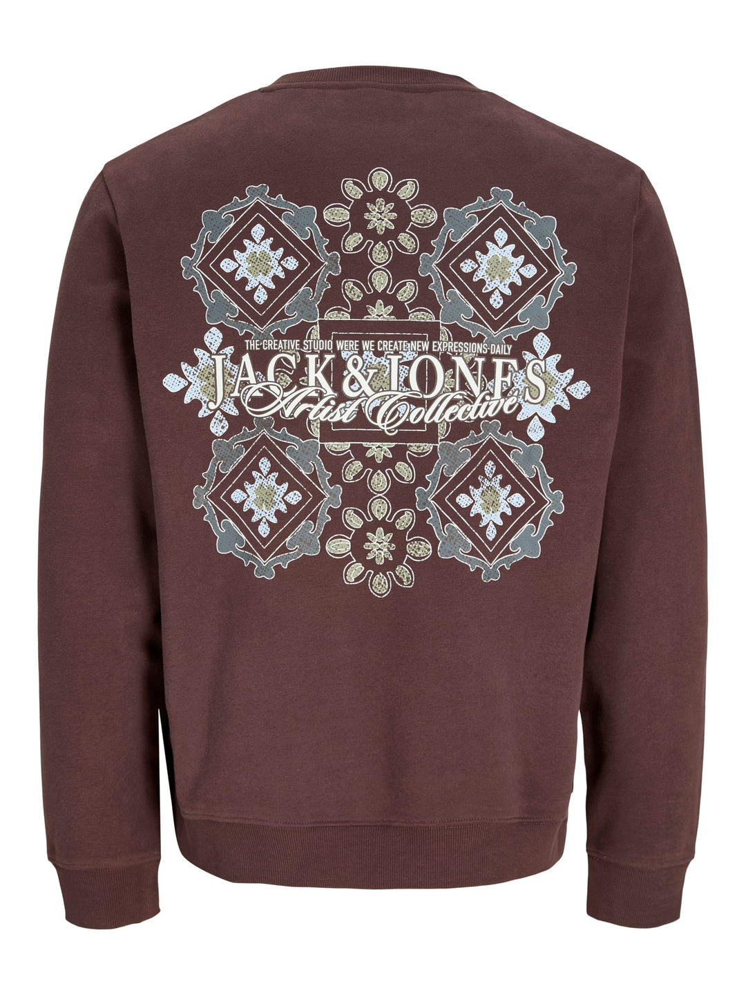 Jack & Jones Bleecker sweater bordeaux – heren