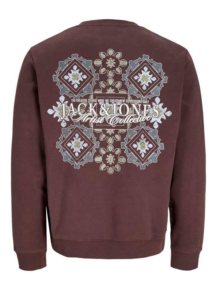 Jack & Jones Bleecker sweater bordeaux – heren