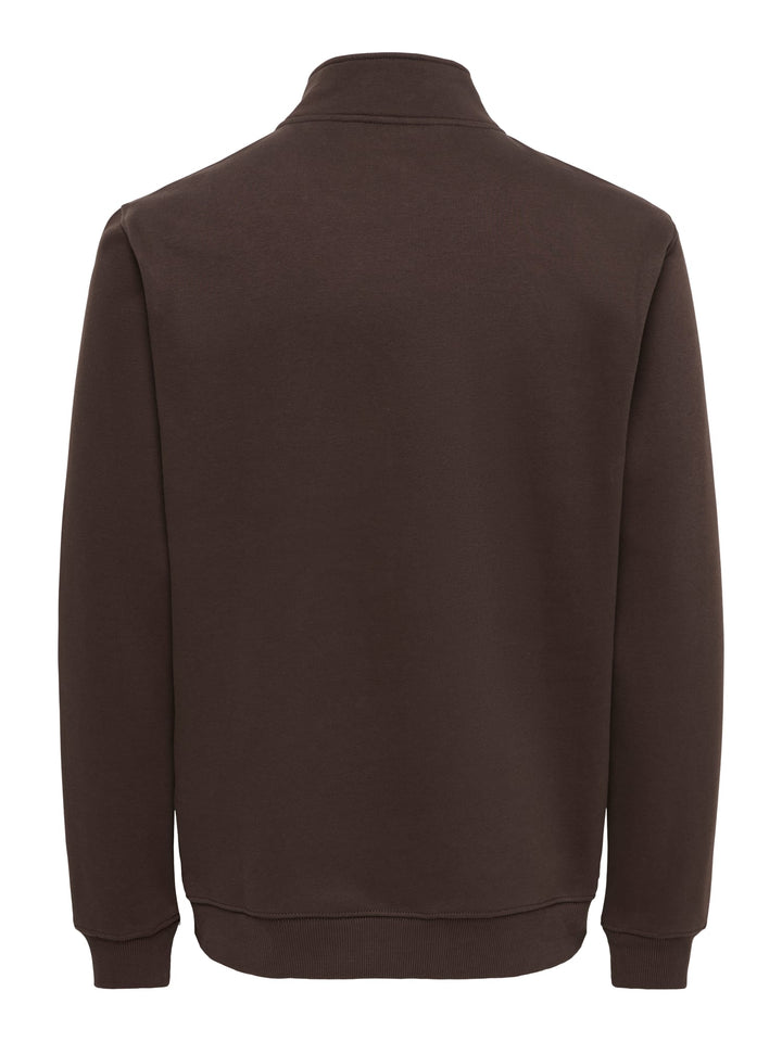ONLY &amp; SONS 22040041 Connor sweater bruin – heren