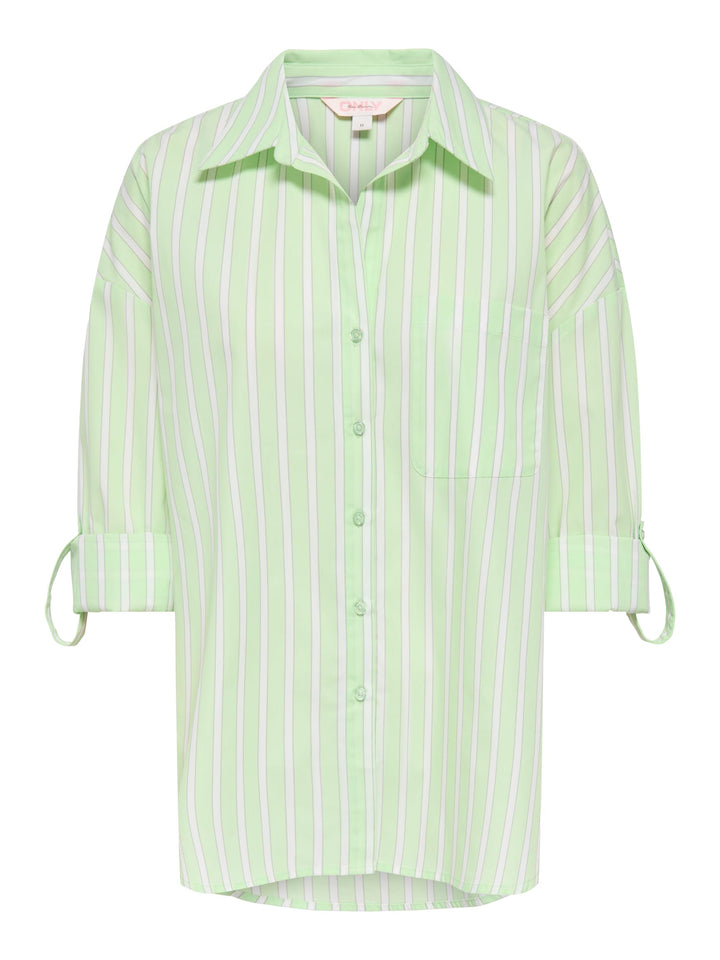 Only ONLZAYLEE blouse groen dessin – dames