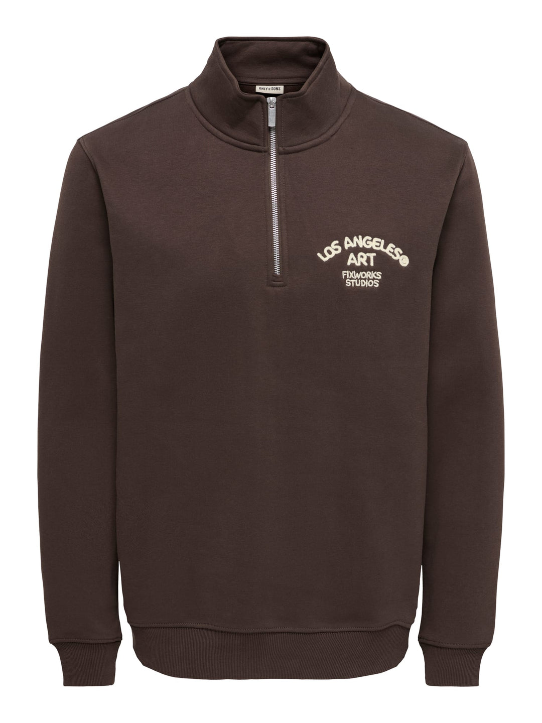ONLY &amp; SONS 22040041 Connor sweater bruin – heren