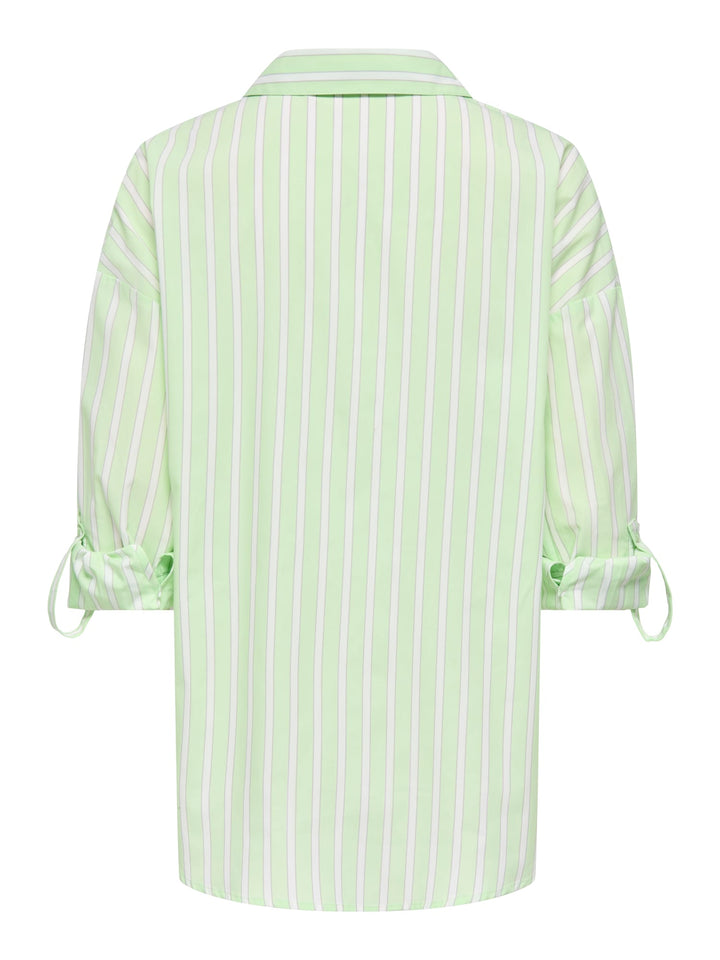 Only 15375480 blouse l/m groen dessin – dames