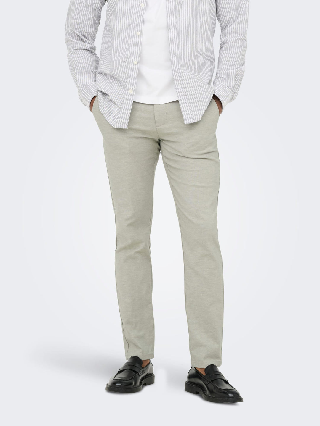ONLY & SONS ONSMARK TAP 0011 chino mint – heren - L34