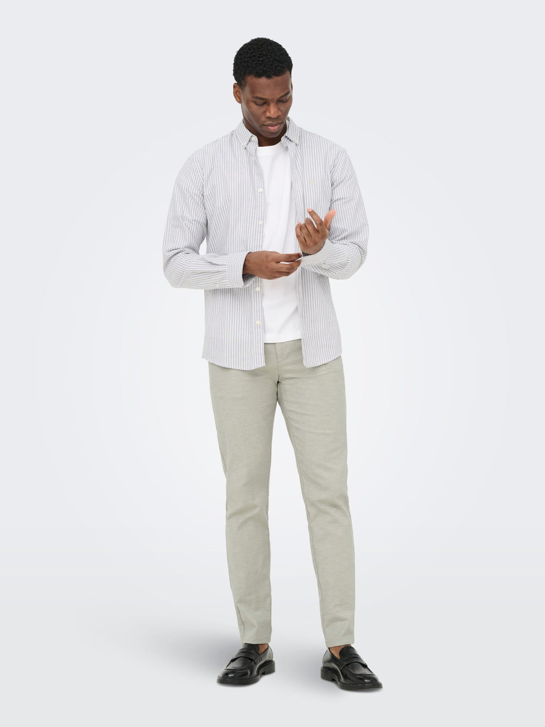 ONLY & SONS ONSMARK TAP 0011 chino mint – heren - L32