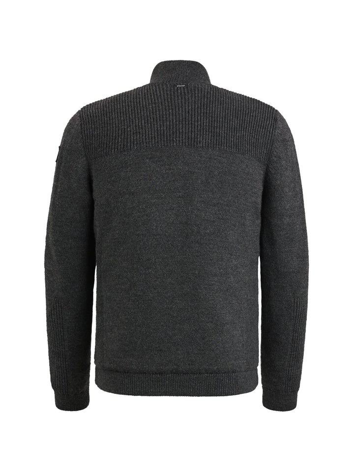 Vanguard VKC2410385 vest gebreid heren – antraciet