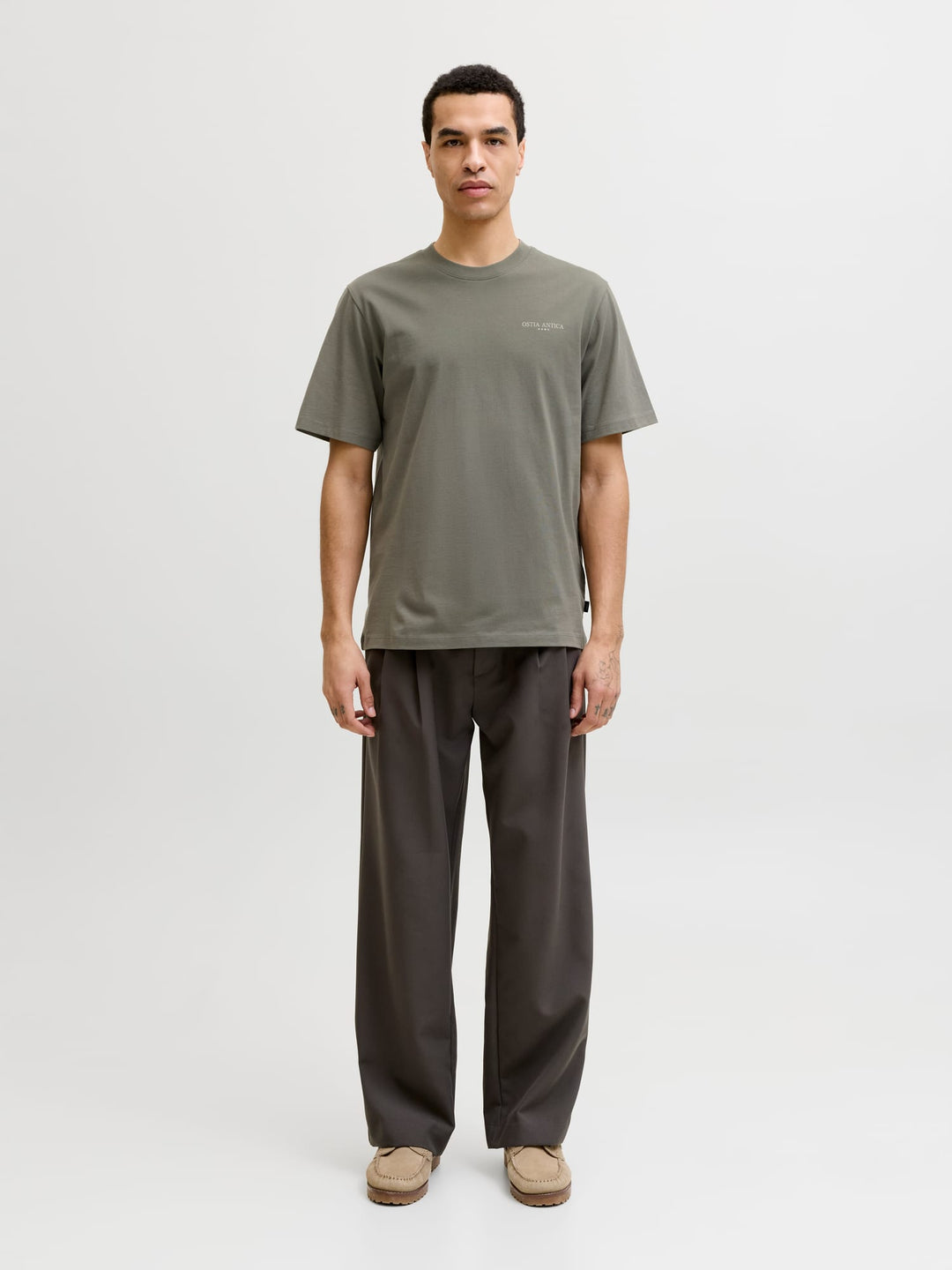 Jack & Jones Blajames T-shirt Army – heren