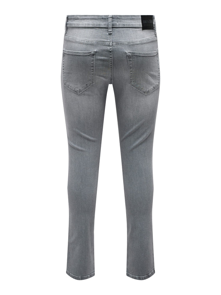 ONLY & SONS LOOM slim fit jeans grey denim – heren - 32