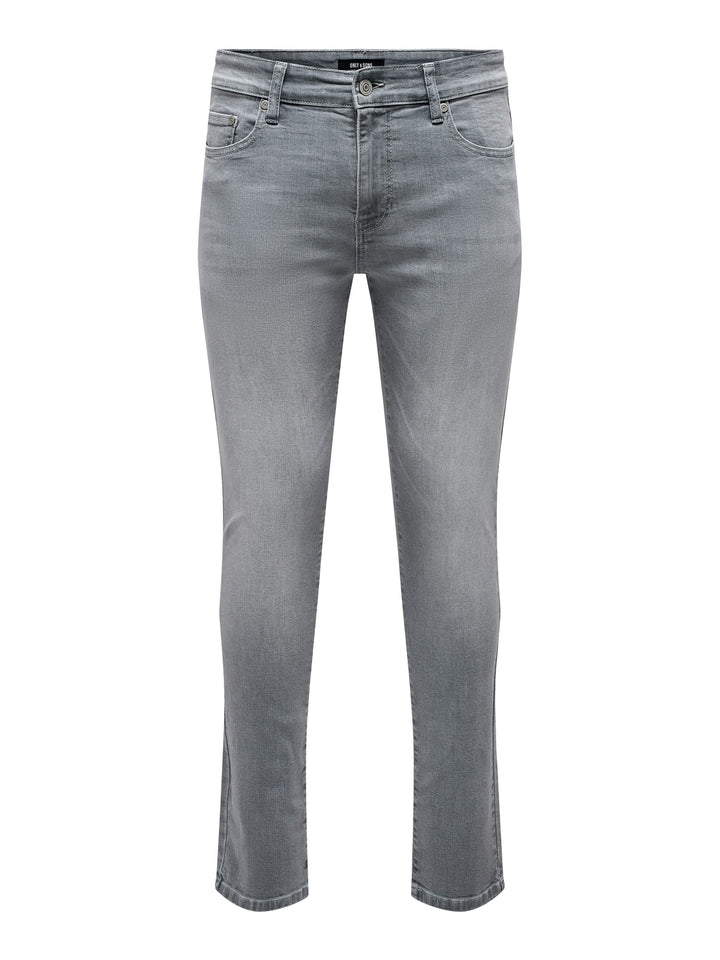 ONLY & SONS 22028265 LOOM jeans slim fit grey denim – heren - 32