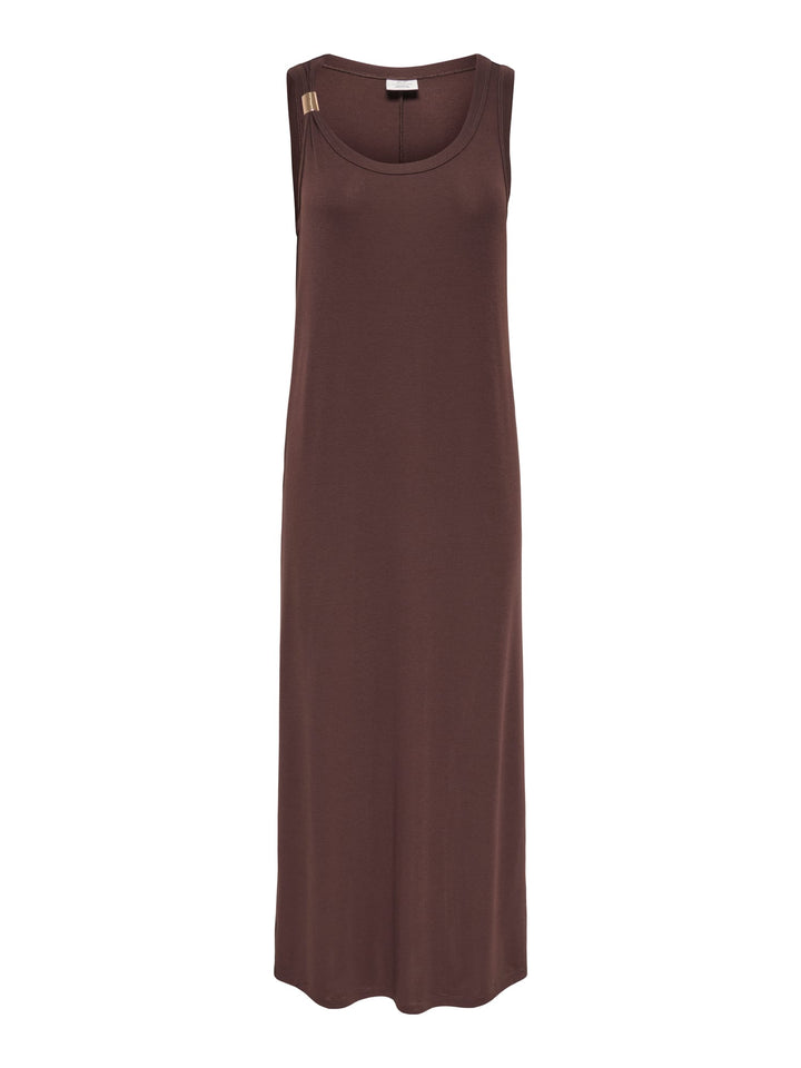 Jacqueline de Yong UFFA jurk maxi bruin – dames