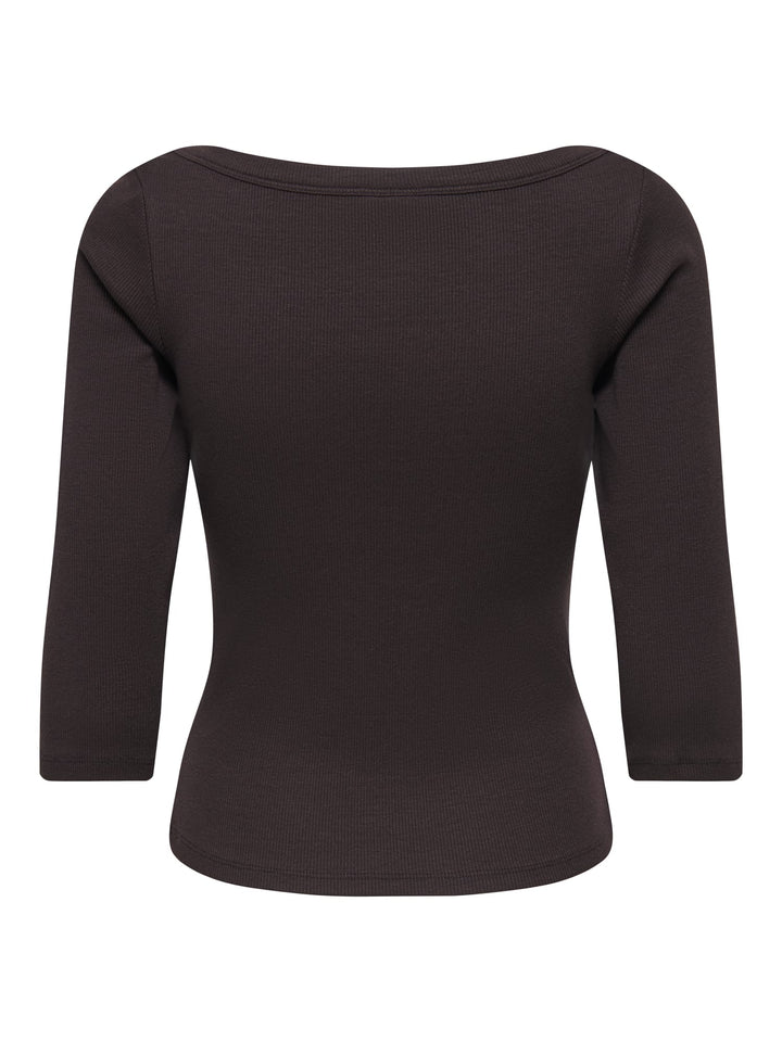 Only 15391031 malli top l/m dames bruin
