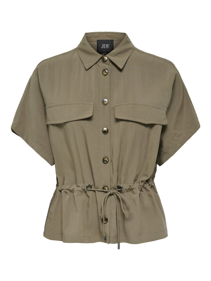 Jacqueline de Yong Laya blouse kaki – dames