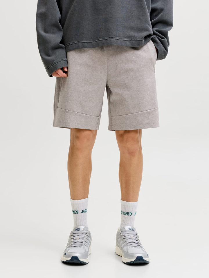 Jack & Jones Gordon sweatshorts lichtgrijs – heren