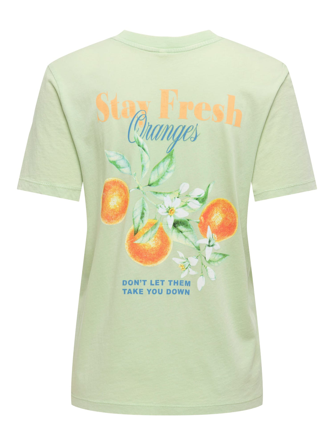 Only 15367829 Lucy t-shirt mint – dames