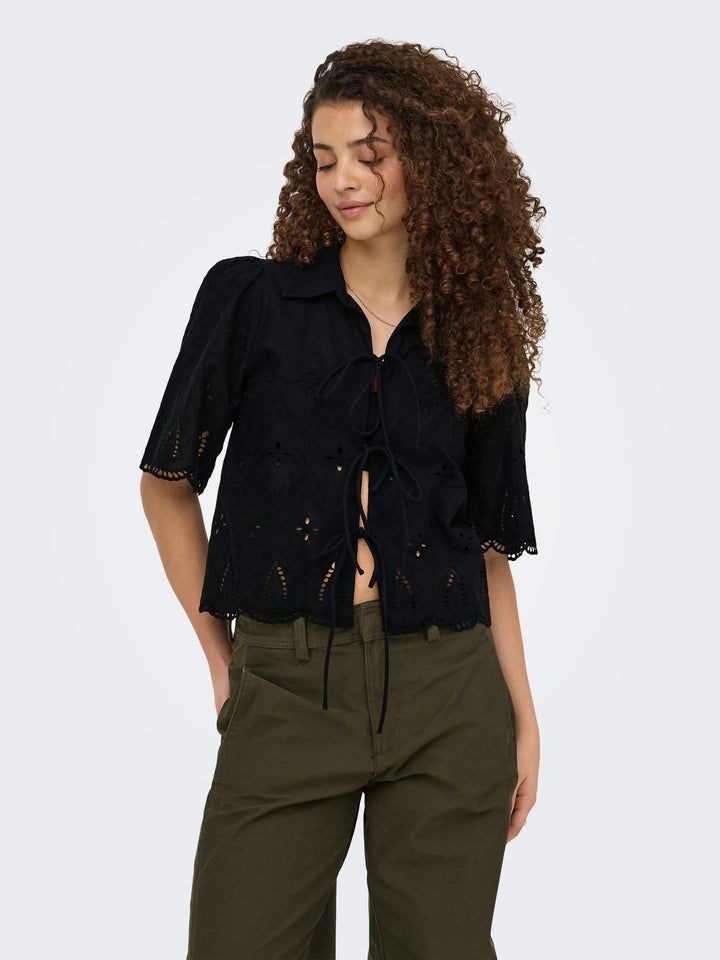 Only 15375567 Frani top zwart – dames