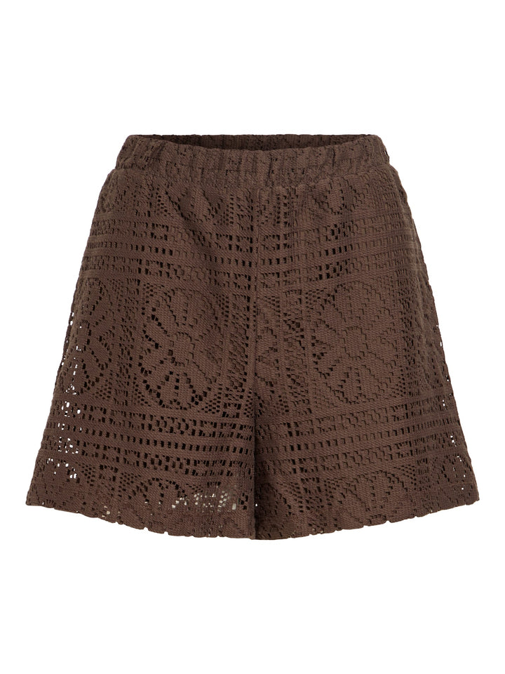 Vila 14114088 Merinda short dames bruin