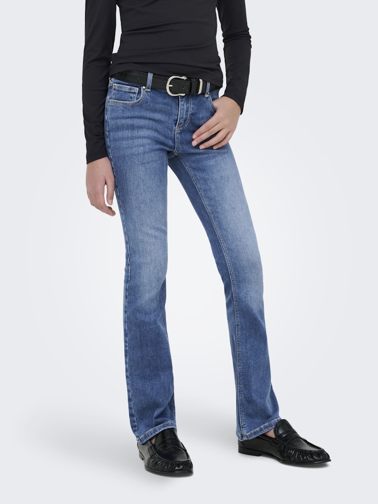 Kids Only Blush flared jeans – meisjes - Blue Denim