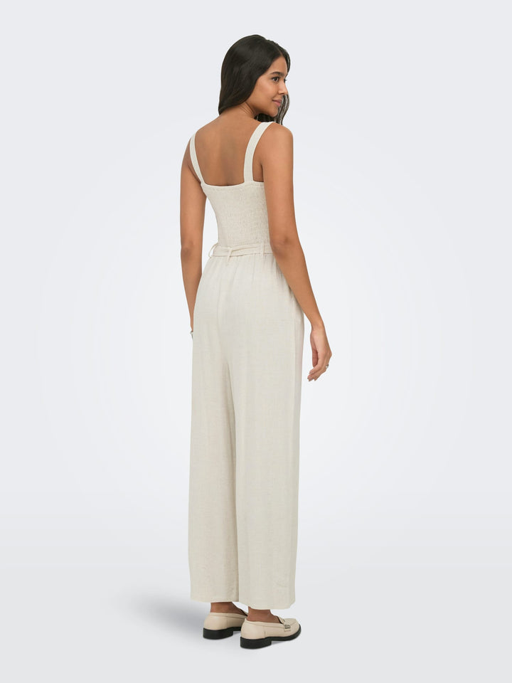 Only Siesta jumpsuit beige – dames - L32