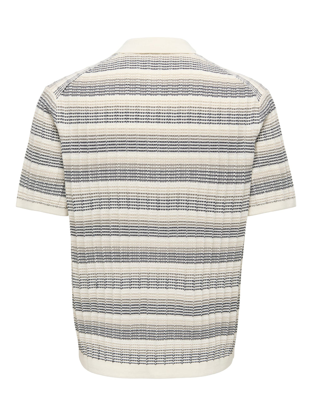 ONLY & SONS overhemd k/m ecru dessin – heren