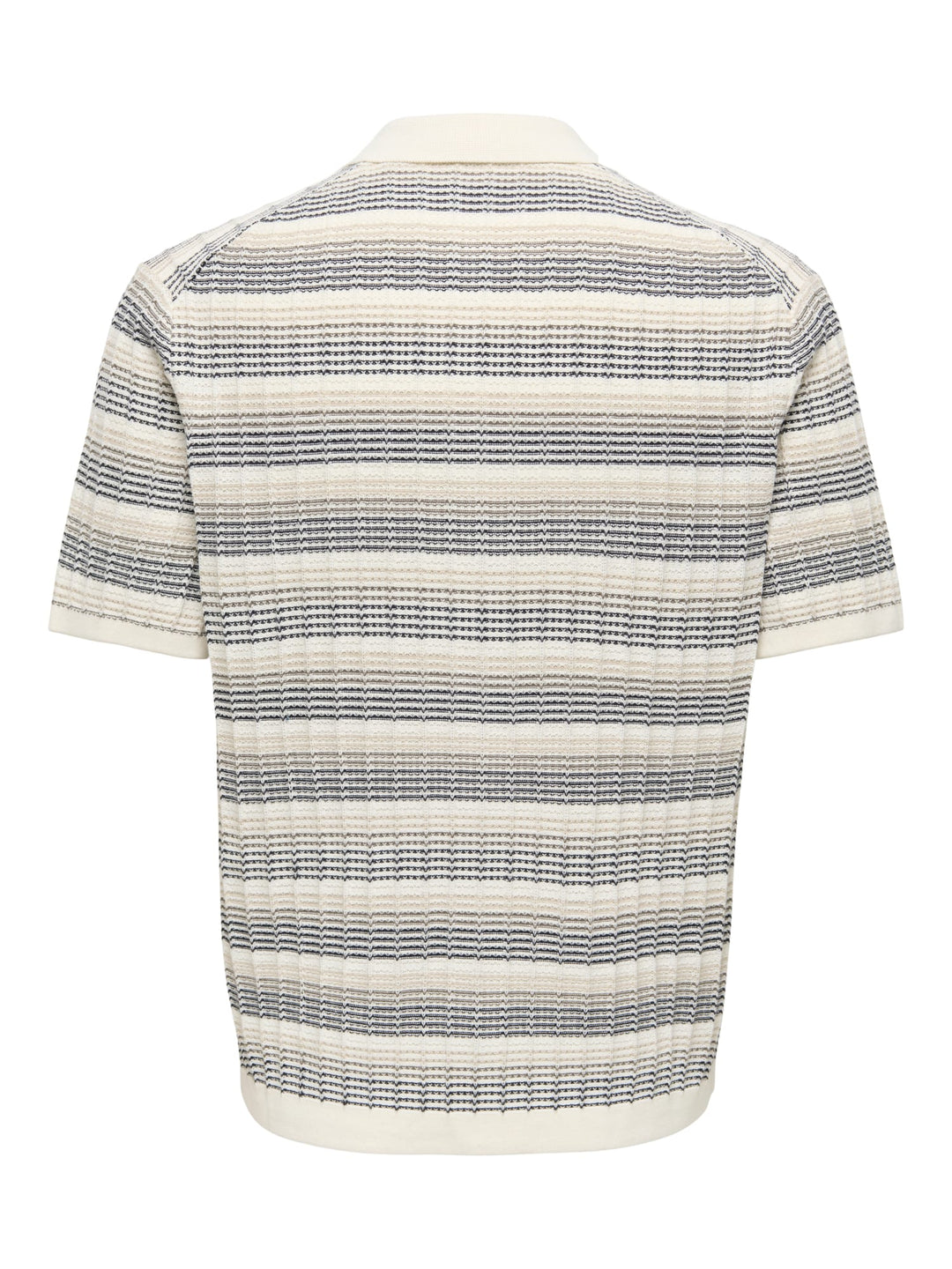 ONLY & SONS overhemd k/m ecru dessin – heren