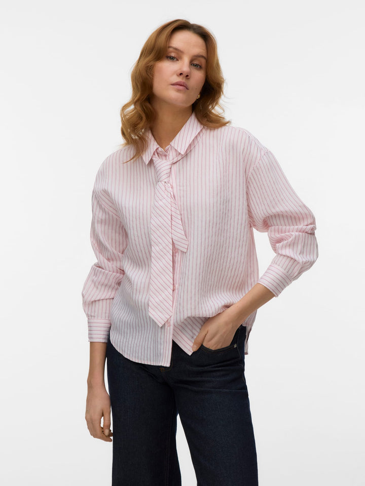 VERO MODA Juliana blouse roze dessin – dames