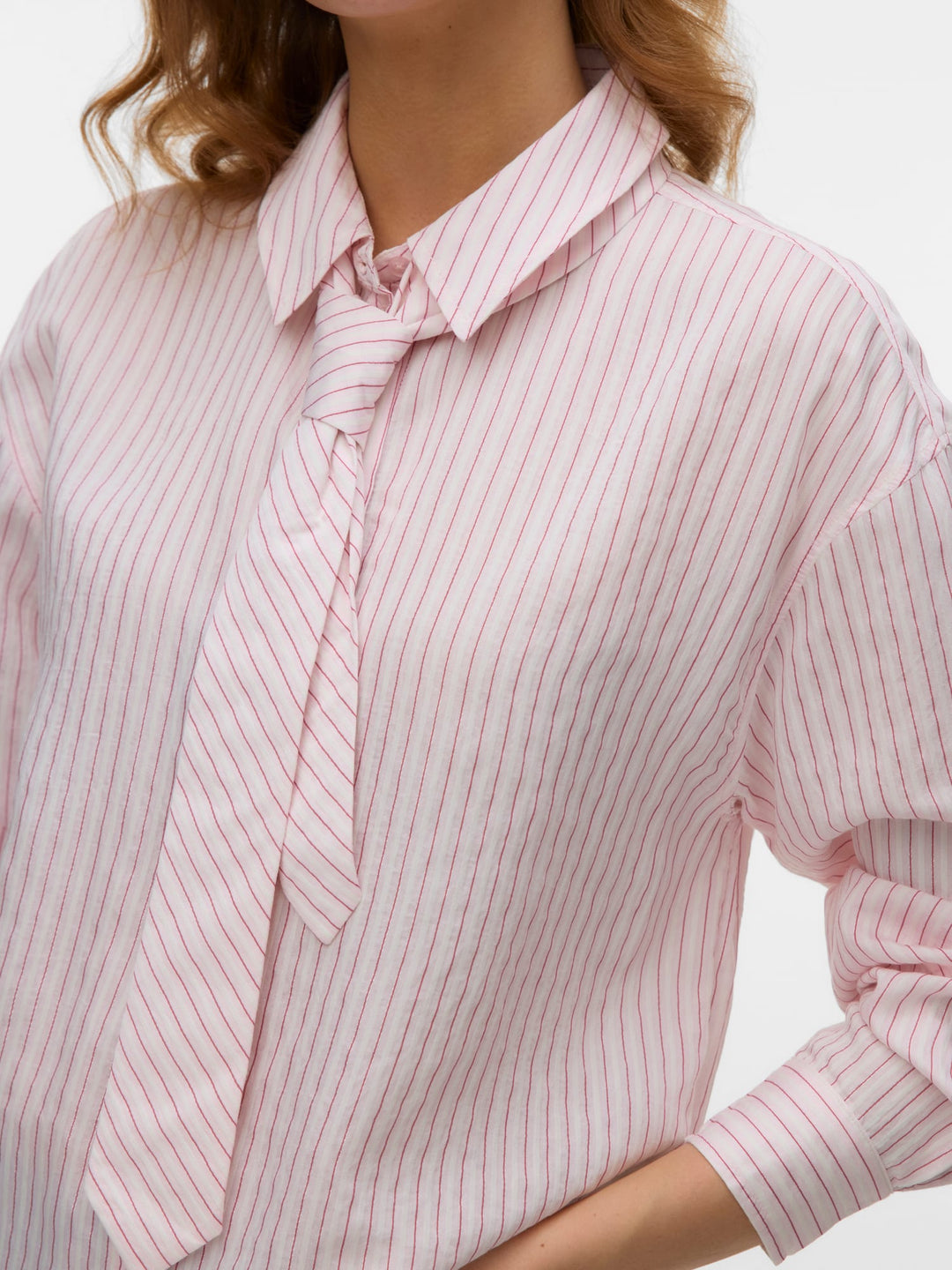 VERO MODA Juliana blouse roze dessin – dames