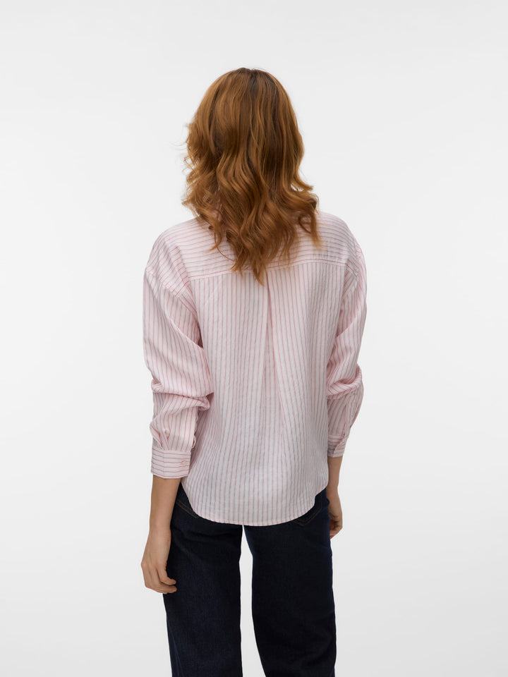 VERO MODA Juliana blouse roze dessin – dames