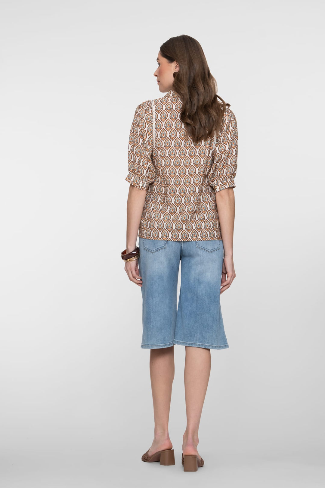 Geisha dames bermuda denim 61019-10 – blauw - Blue Denim