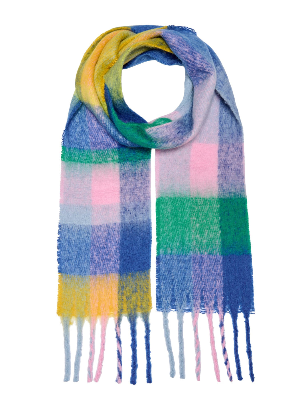 Only 15349859 sigrid sjaal blauw dessin – dames