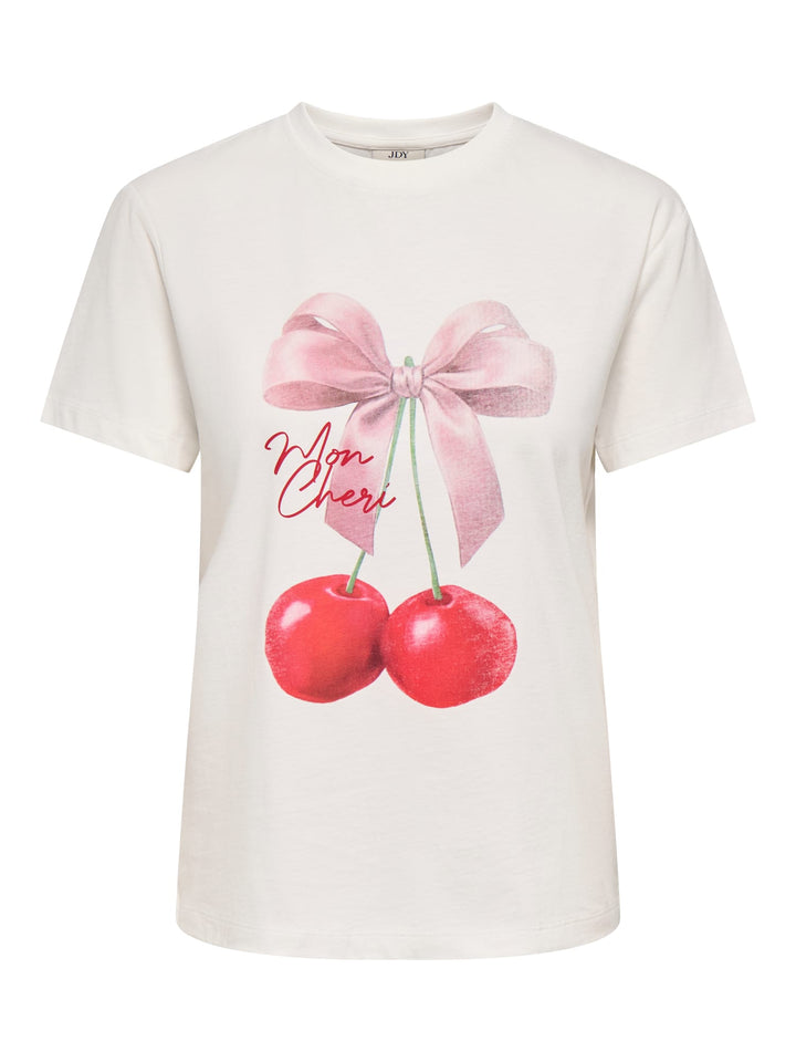 Jacqueline de Yong JDYIRA T-shirt dames – off-white