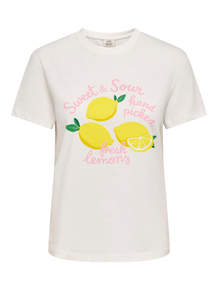 Jacqueline de Yong JDYIRA T-shirt dames – off-white