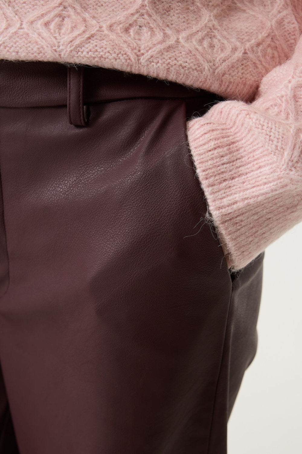 Garcia woman V260313 lange broek dames bordeaux