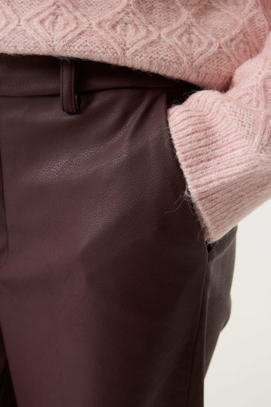 Garcia woman V260313 lange broek dames bordeaux