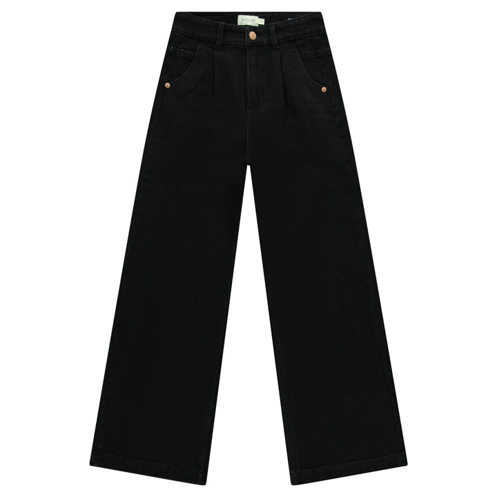 Cars Girls 28038 jeans bootcut flare fit zwart – meisjes