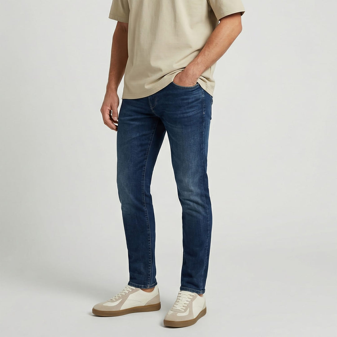Cars men 7462893 Bates jeans slim fit blue denim – heren - L34