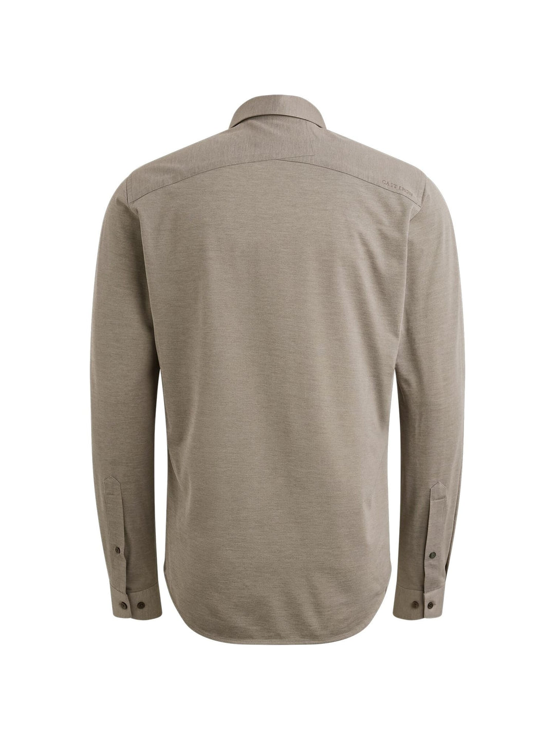 Cast Iron overhemd l/m taupe – heren