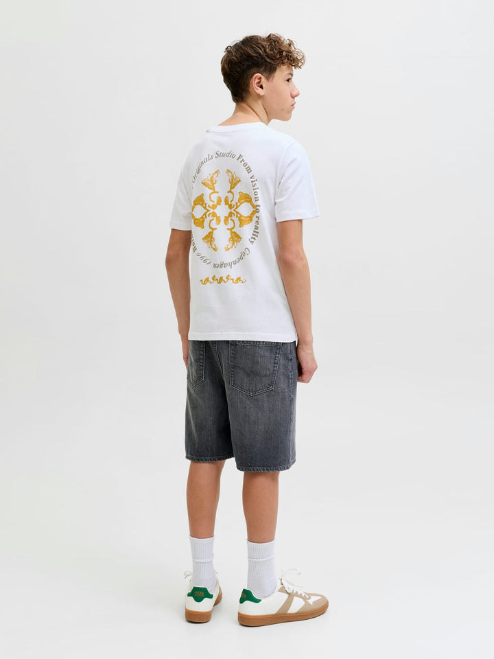 Jack & Jones Kids 12293135 Montauk T-shirt off-white