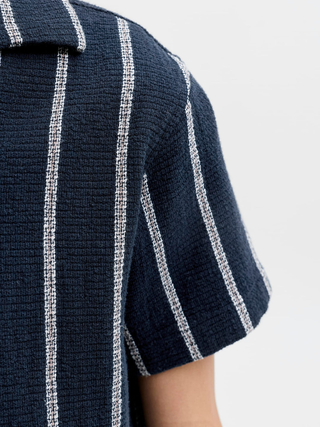 Jack & Jones Kids Cova blouse blauw dessin – jongens